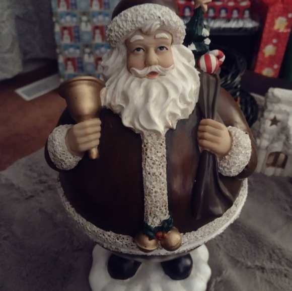 Ceramic Santa Cookie/Candy jar - Picture 4 of 4